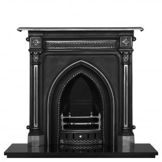 The Gothic Cast Iron Fireplace
